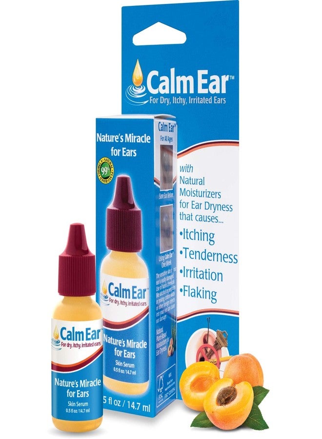 Miracell Calm Ear Drops 14.7 ml – Natural Relief for Itchy, Irritated & Dry Ears - Lubricates Earplugs & Hearing Aids - Image 1